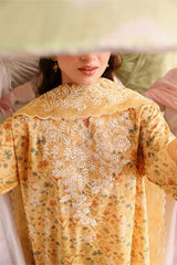 Festive Printed Lawn | 2026 | Sunlit Hue | Cross Stitch