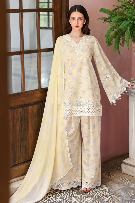 Eid Lawn Edit - II 2026 |ORCHID FLARE  | Cross Stitch