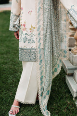 Eid Lawn Edit - II 2026 |SUBTLE BEIGE  | Cross Stitch