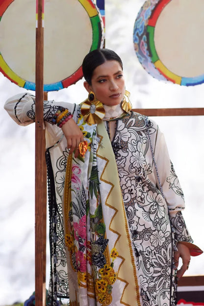 Kashmee Summer Lawn 2026 | ZEVARÉ | Elan