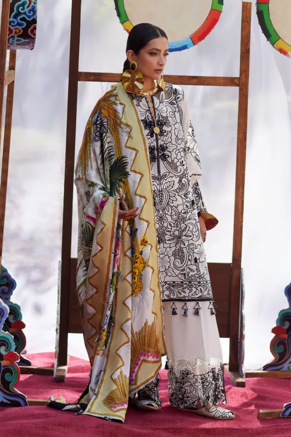 Kashmee Summer Lawn 2026 | ZEVARÉ | Elan