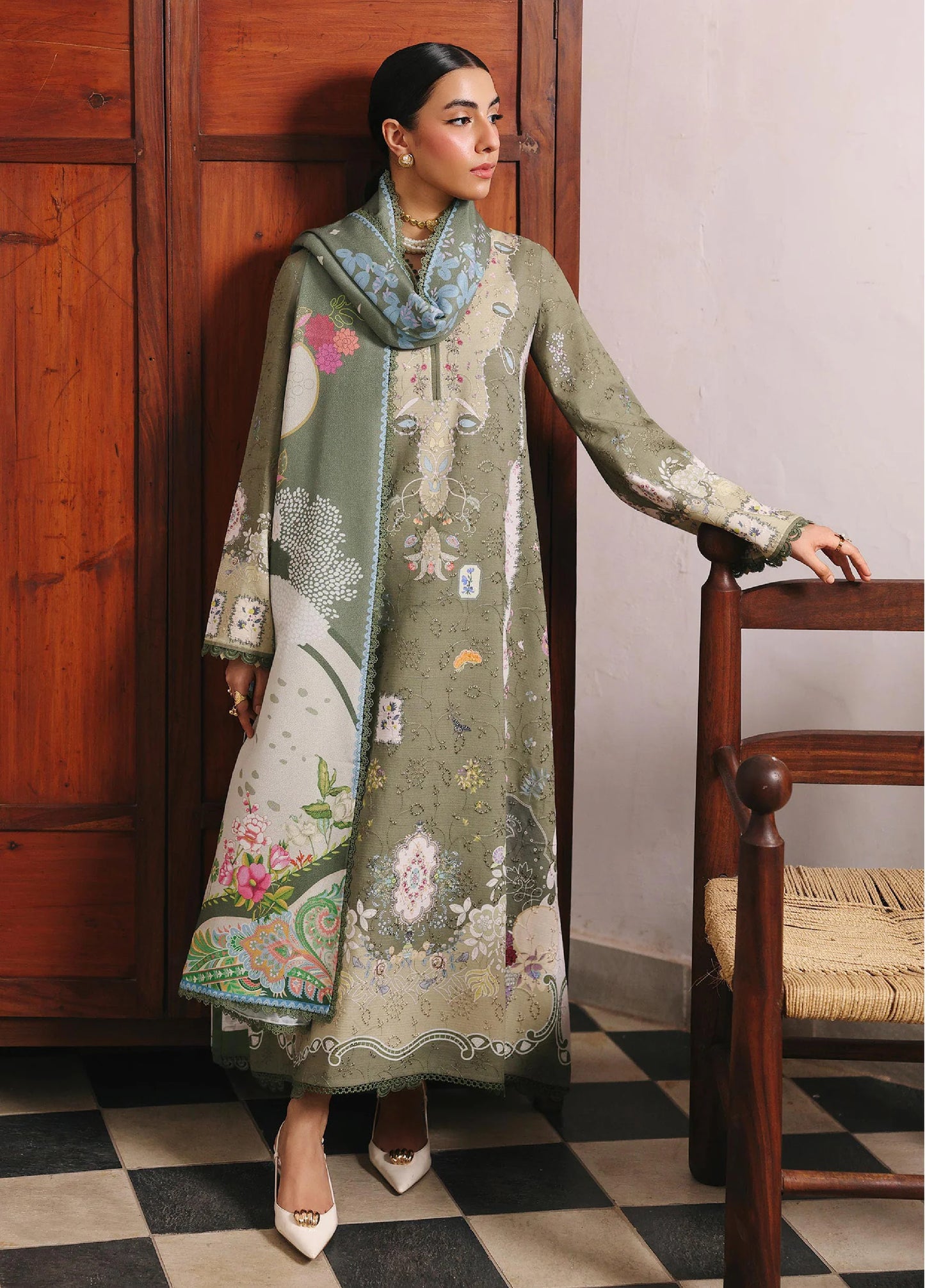 Qprints By Qalamkar QLM25PW || QW-09 A Khanza