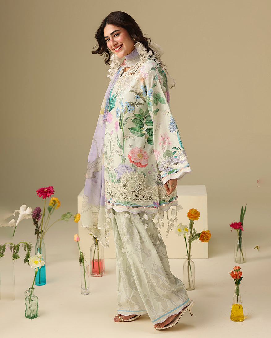 Soleil Prints Lawn 2026 | Vanilla Lush | Mushq