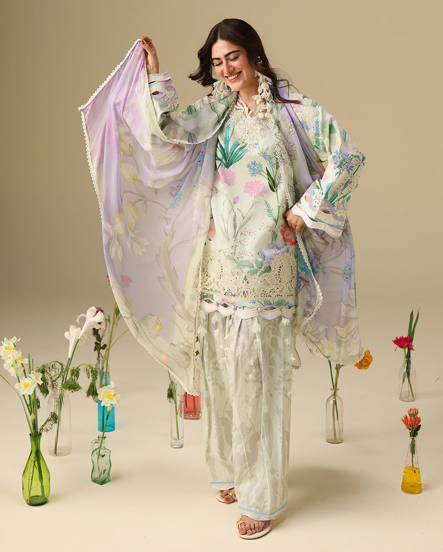 Soleil Prints Lawn 2026 | Vanilla Lush | Mushq