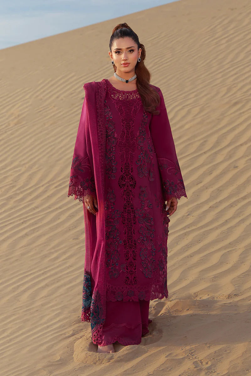 Premium Summer Lawn 2026 | D-07 ZARA |  Rang Rasiya