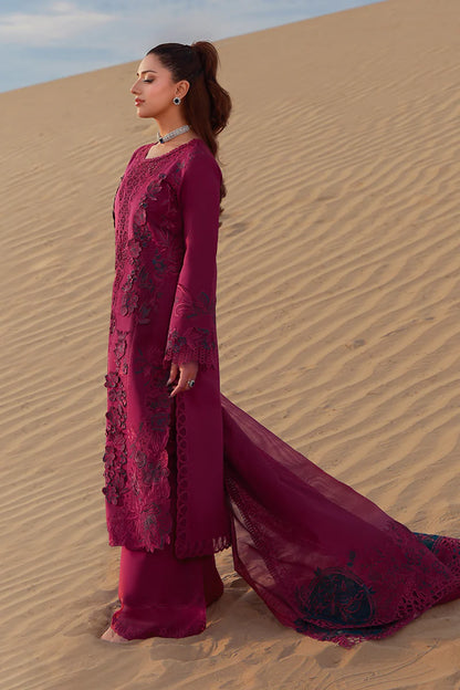 Premium Summer Lawn 2026 | D-07 ZARA |  Rang Rasiya