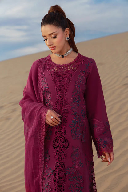 Premium Summer Lawn 2026 | D-07 ZARA |  Rang Rasiya