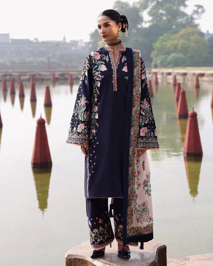 Khaddar Unstitched, AW 25- Edit II - Navi