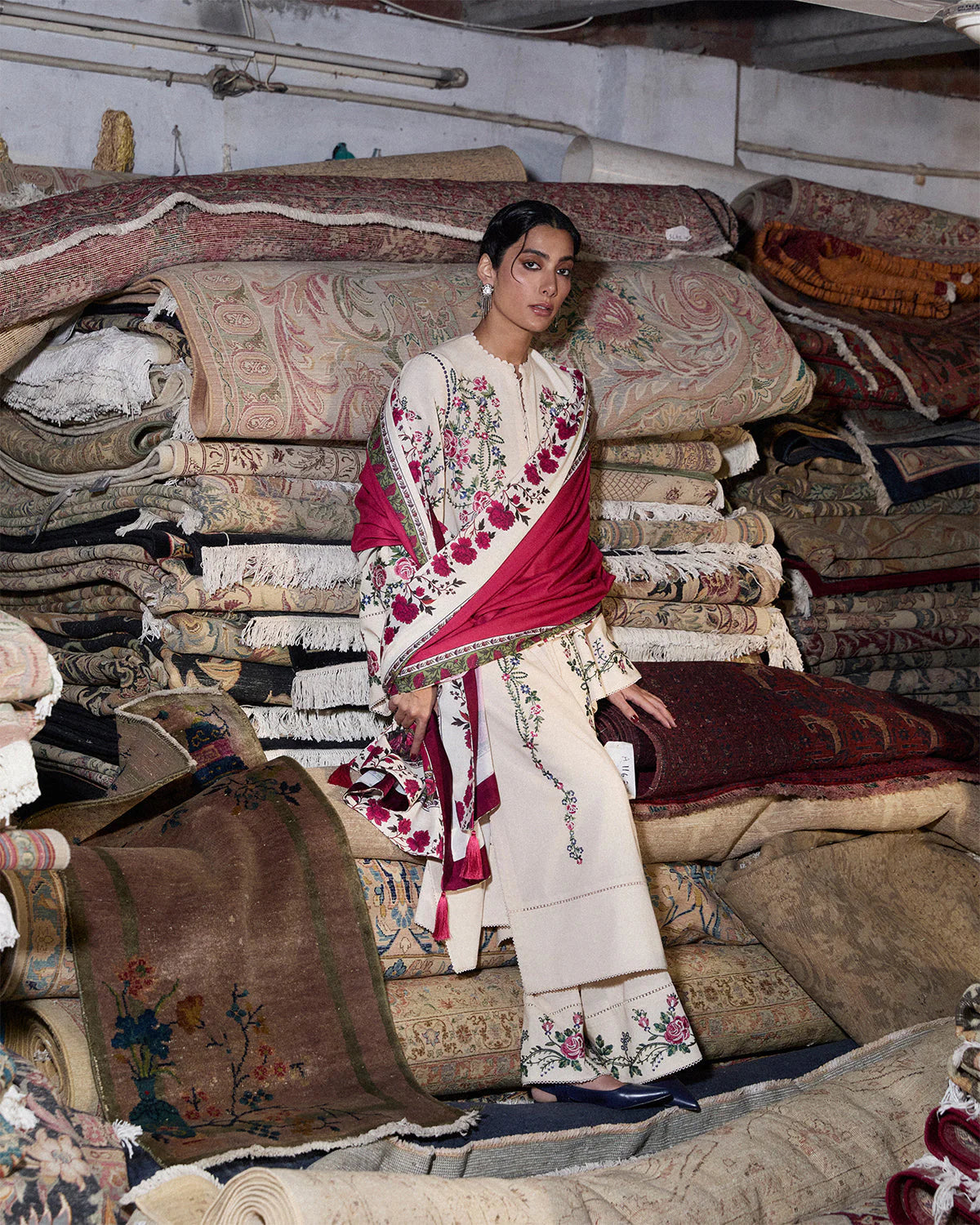 Jugnu Karandi Unstitched'25 - Zura