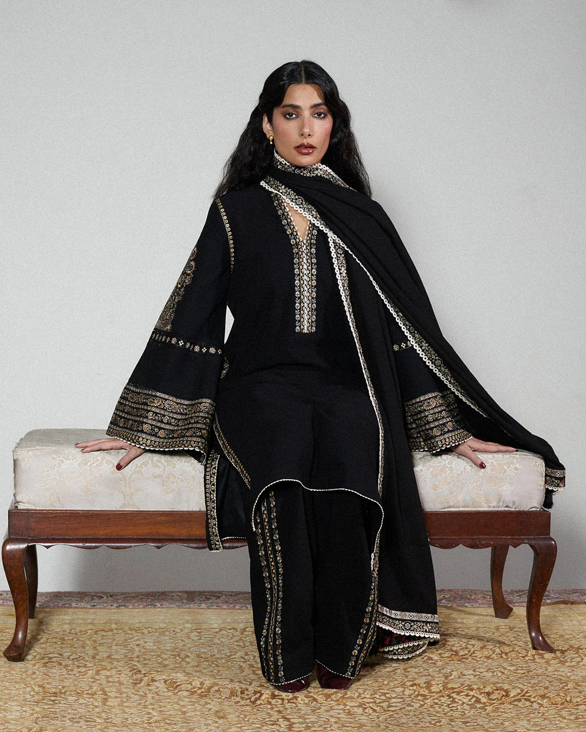 Jugnu Karandi Unstitched'25 - Tila