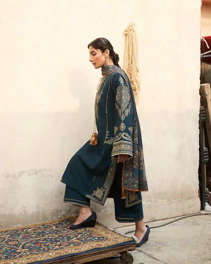 Jugnu Karandi Unstitched'25  - Niva