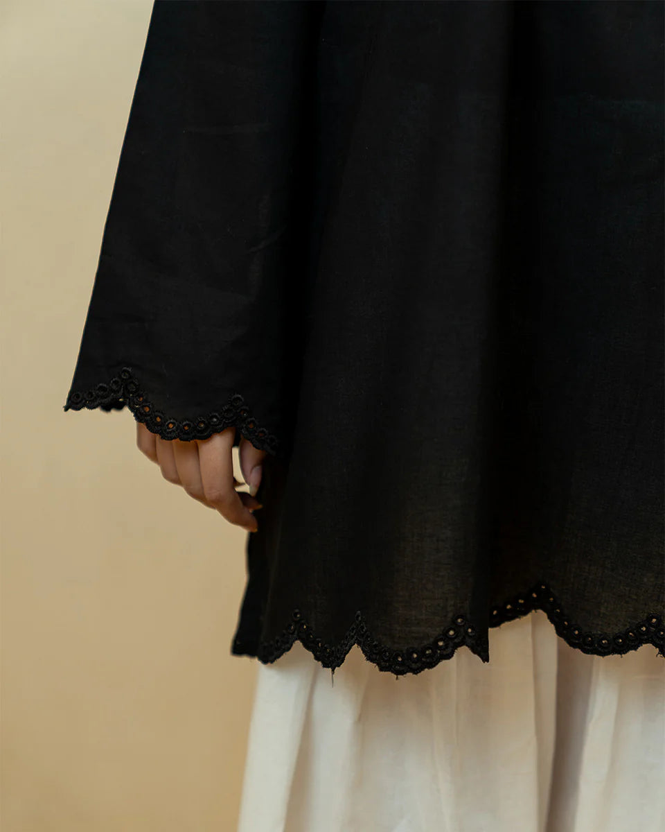 Solid Kurtas by Binaf - Blackberry