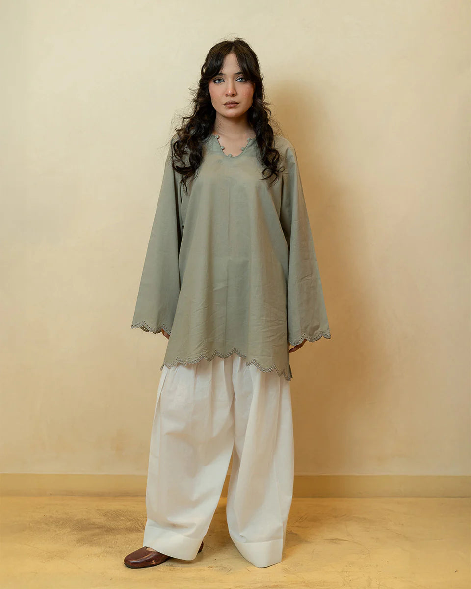 Solid Kurtas by Binaf - Fig
