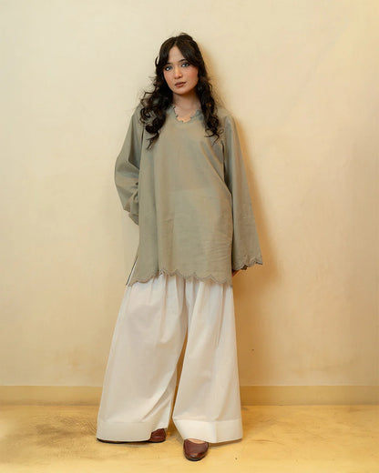 Solid Kurtas by Binaf - Fig