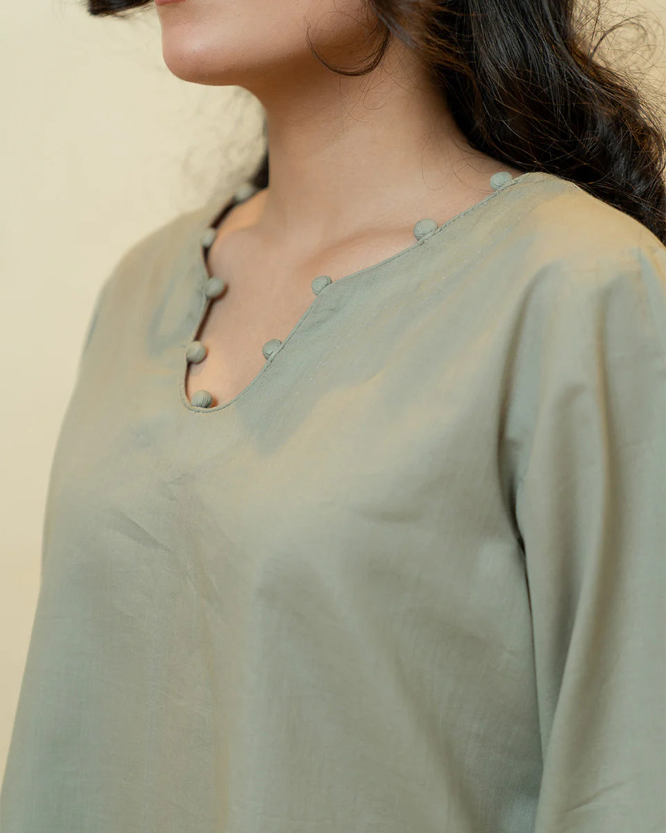 Solid Kurtas by Binaf - Fig