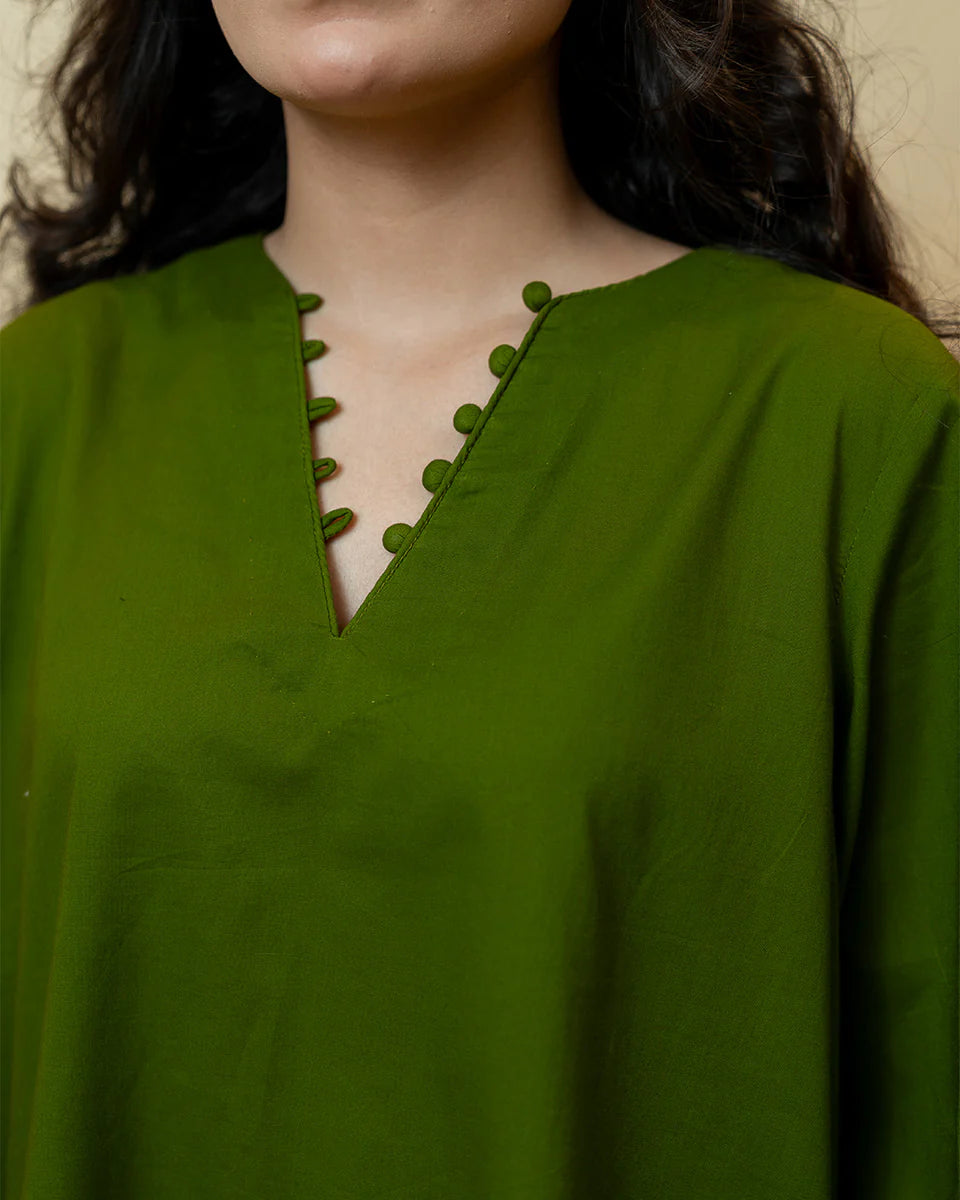 Solid Kurtas by Binaf - Kiwi