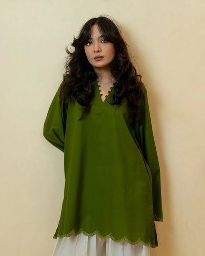 Solid Kurtas by Binaf - Kiwi