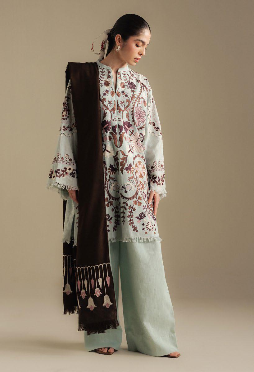 Coco Winter Unstitched 2025 BY Zara Shahjahan - Breeze-7A