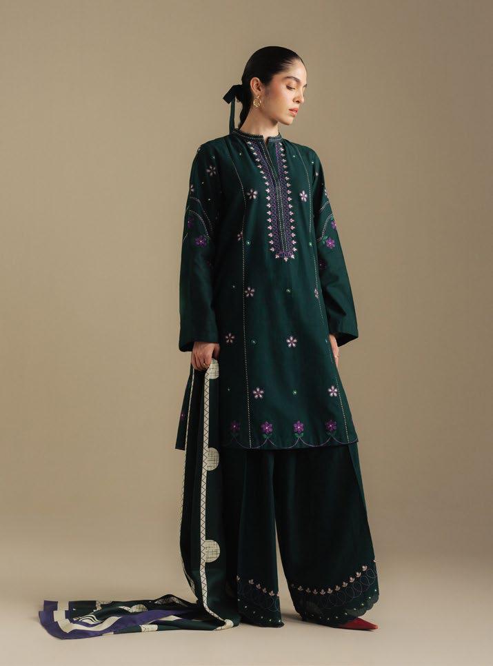 Coco Winter Unstitched 2025 BY Zara Shahjahan - Fawn-8A
