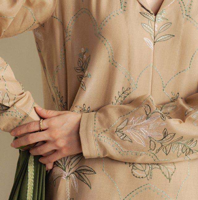 Coco Winter Unstitched 2025 BY Zara Shahjahan - Amber-1A