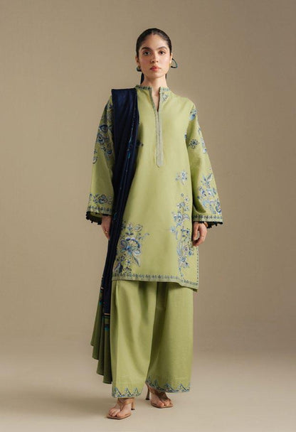 Coco Winter Unstitched 2025 by Zara Shahjahan - Snowdrop- 10B