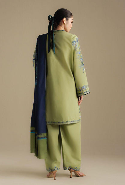 Coco Winter Unstitched 2025 by Zara Shahjahan - Snowdrop- 10B