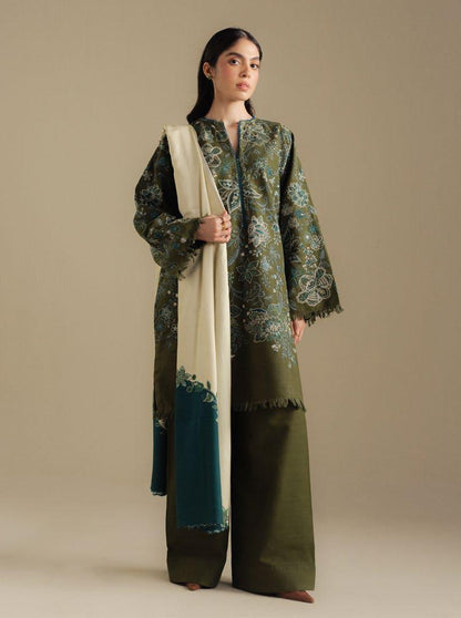 Coco Winter Unstitched 2025 BY Zara Shahjahan - Mist-2A