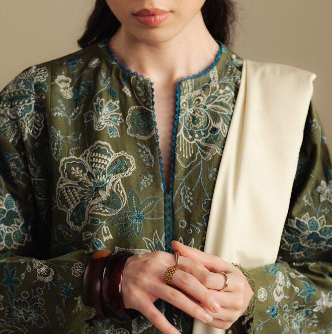 Coco Winter Unstitched 2025 BY Zara Shahjahan - Mist-2A