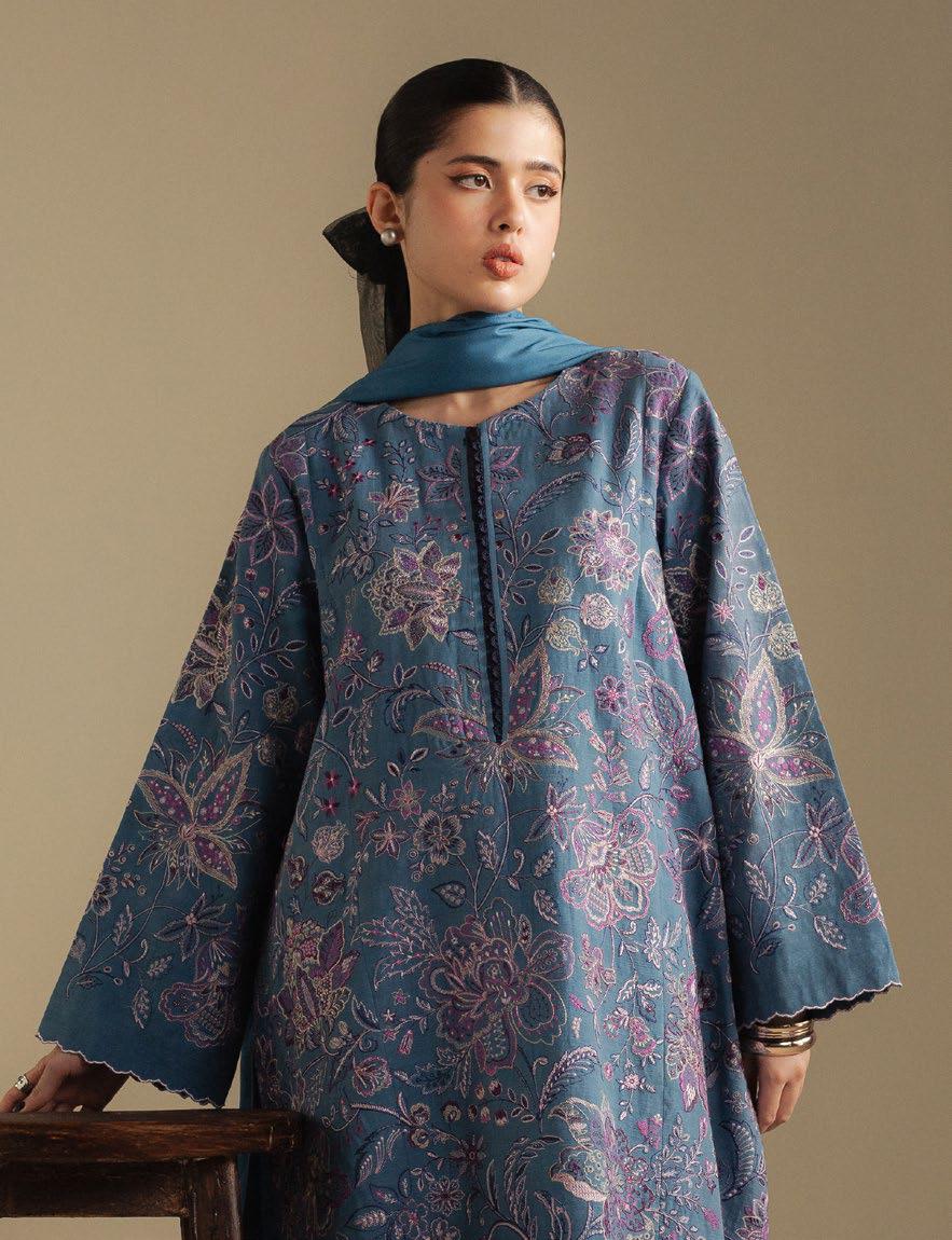 Coco Winter Unstitched 2025 BY Zara Shahjahan - Mist-2B