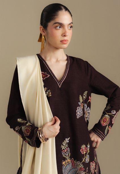 Coco Winter Unstitched 2025 BY Zara Shahjahan - Berry-3A