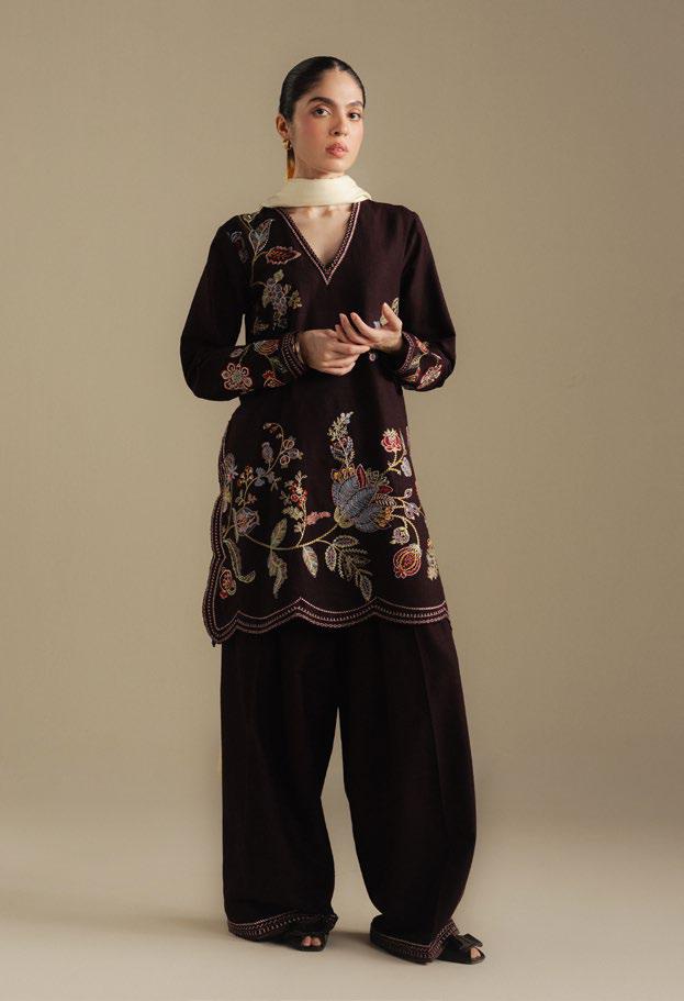 Coco Winter Unstitched 2025 BY Zara Shahjahan - Berry-3A