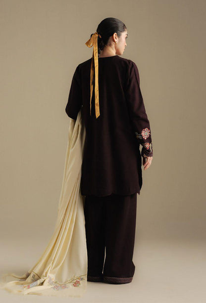 Coco Winter Unstitched 2025 BY Zara Shahjahan - Berry-3A