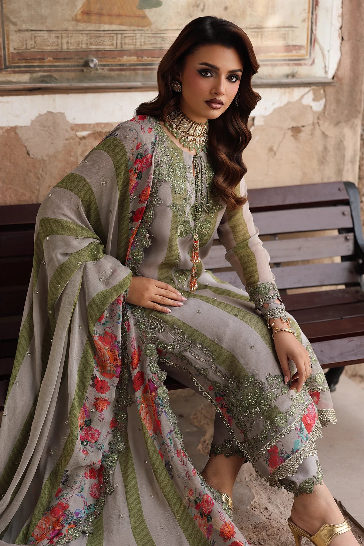 Vasal - Vol 6 Unstitched Luxury Chiffon - VSL25 -46
