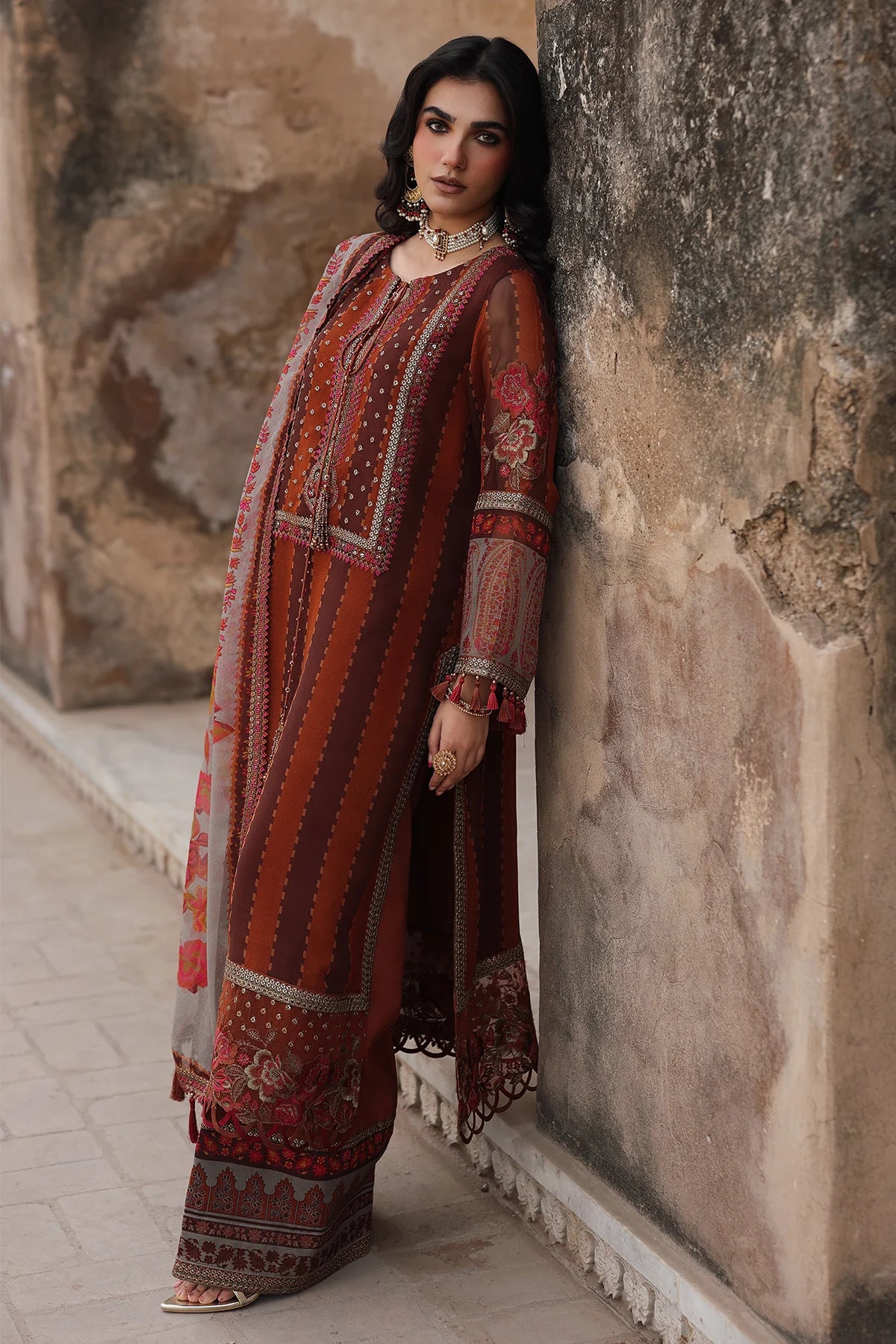 Vasal - Vol 6 Unstitched Luxury Chiffon - VSL25 -42