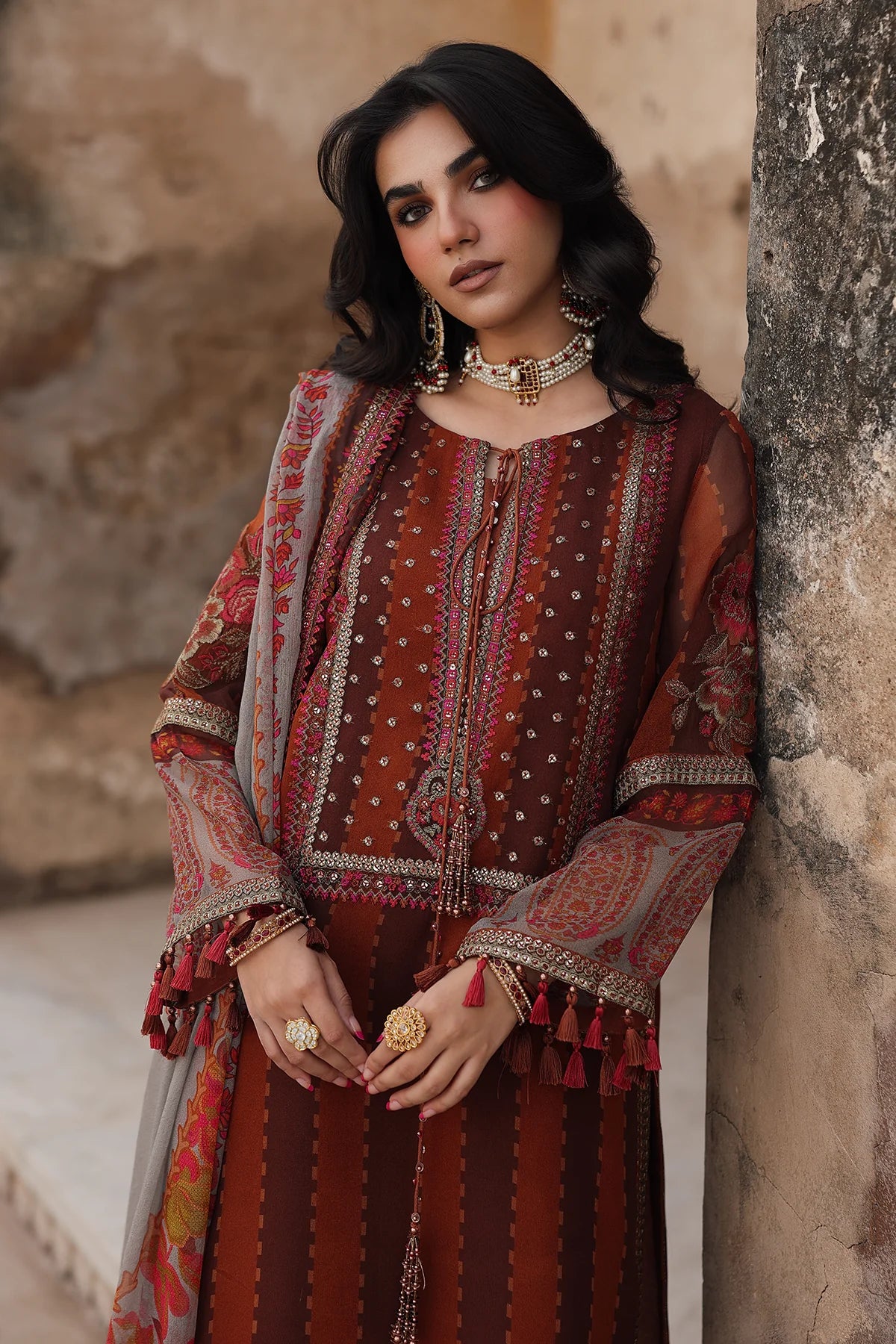 Vasal - Vol 6 Unstitched Luxury Chiffon - VSL25 -42