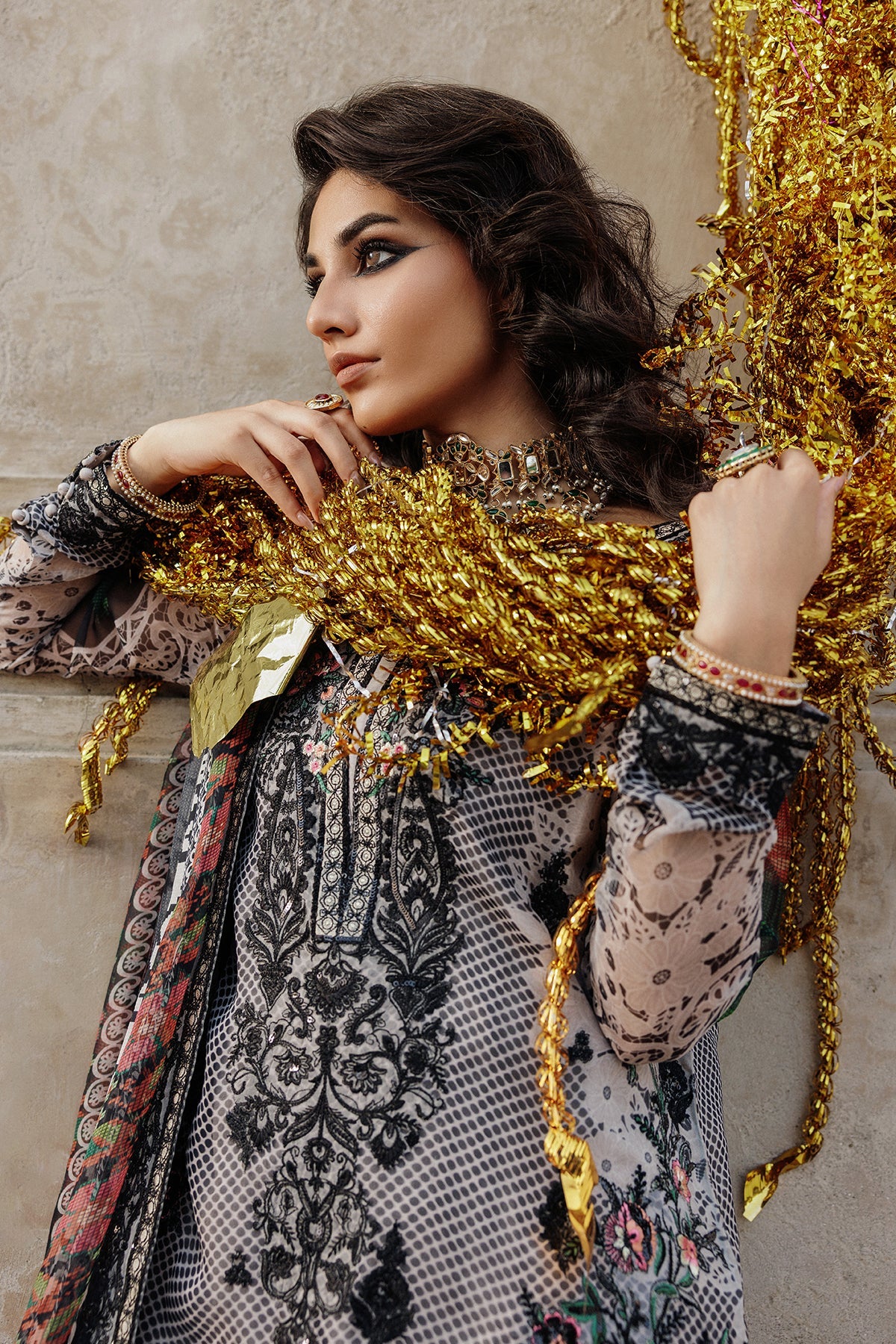 Vasal - Vol 6 Unstitched Luxury Chiffon - VSL25 -44