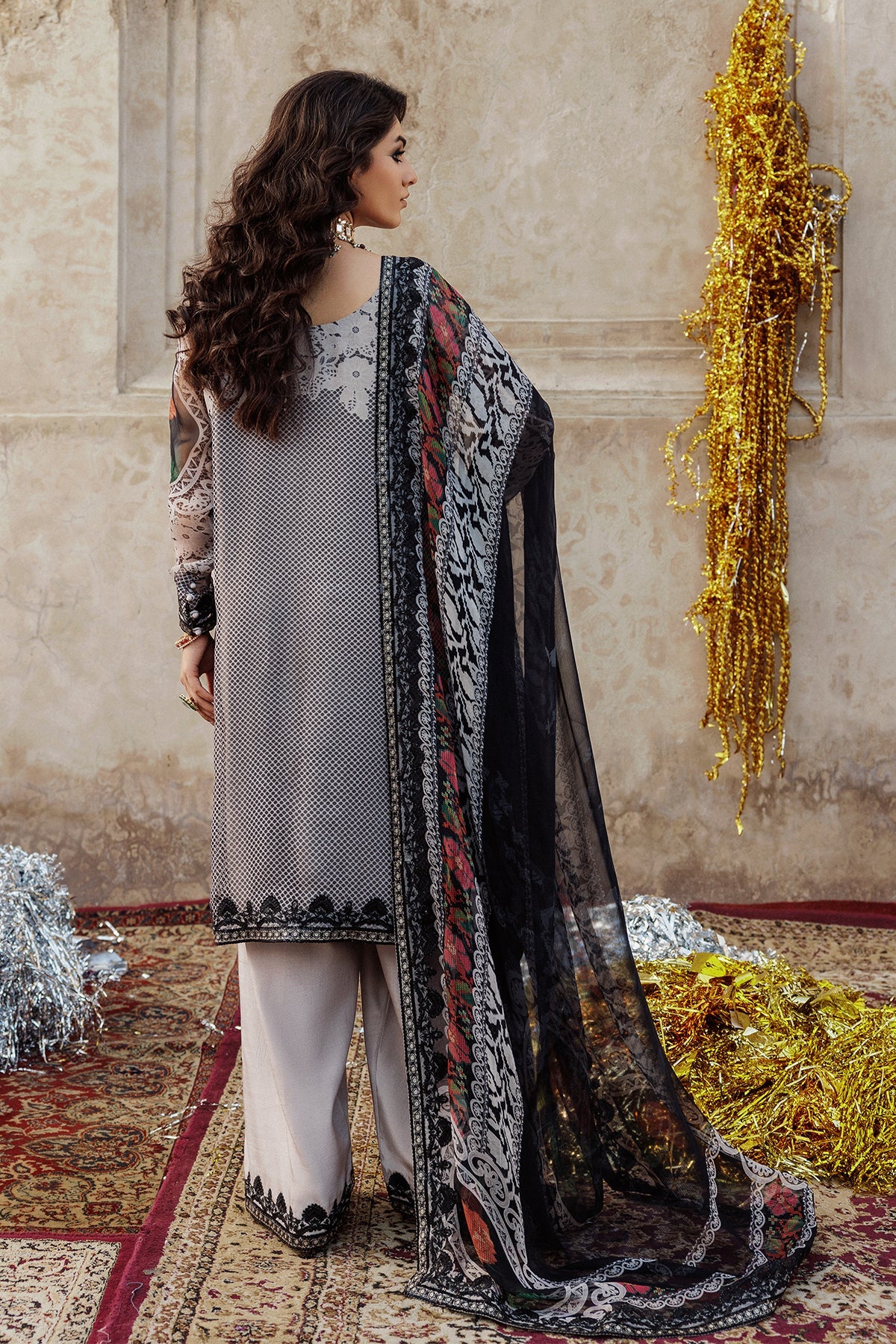 Vasal - Vol 6 Unstitched Luxury Chiffon - VSL25 -44