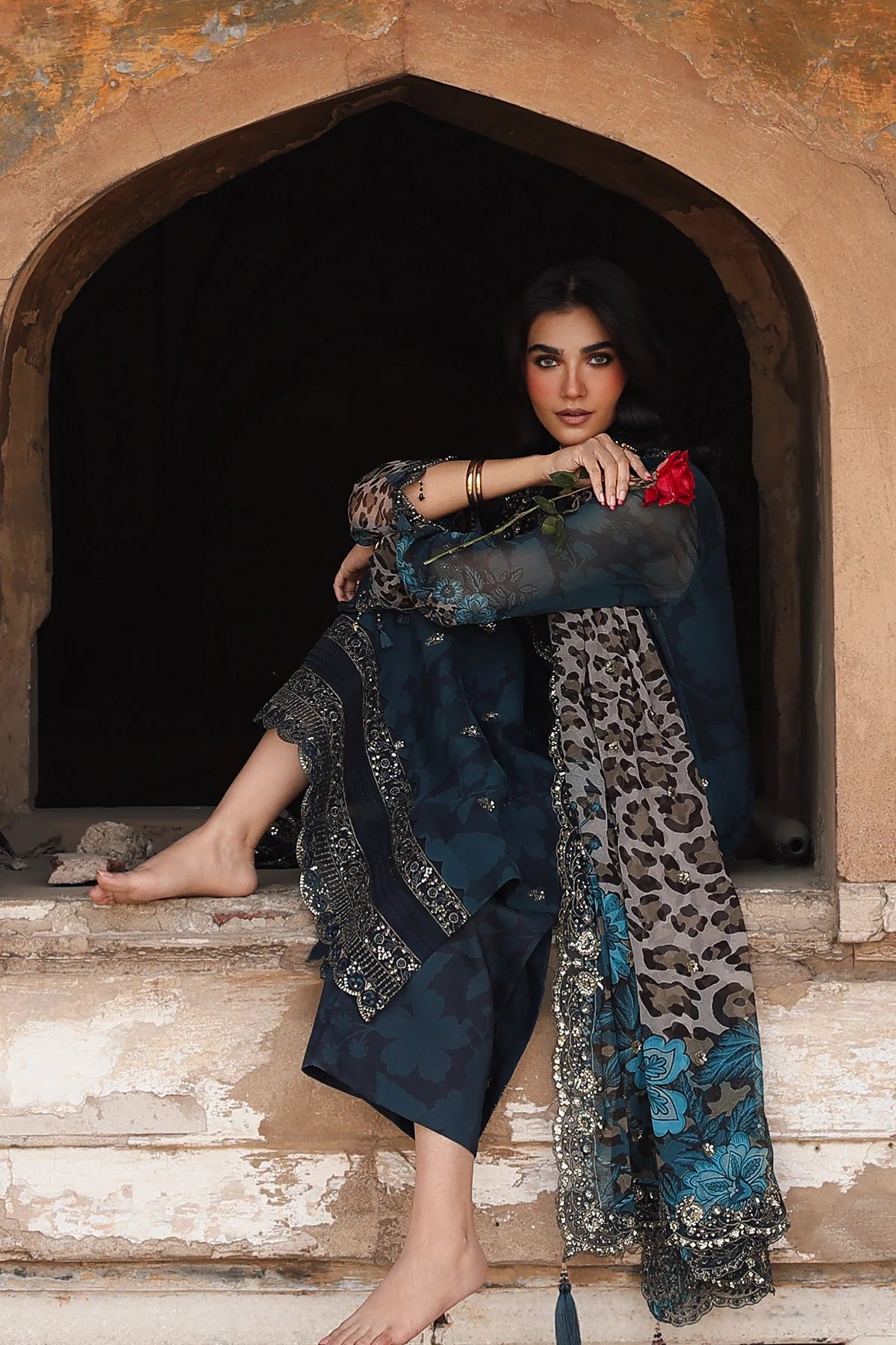 Vasal - Vol 6 Unstitched Luxury Chiffon - VSL25 -43