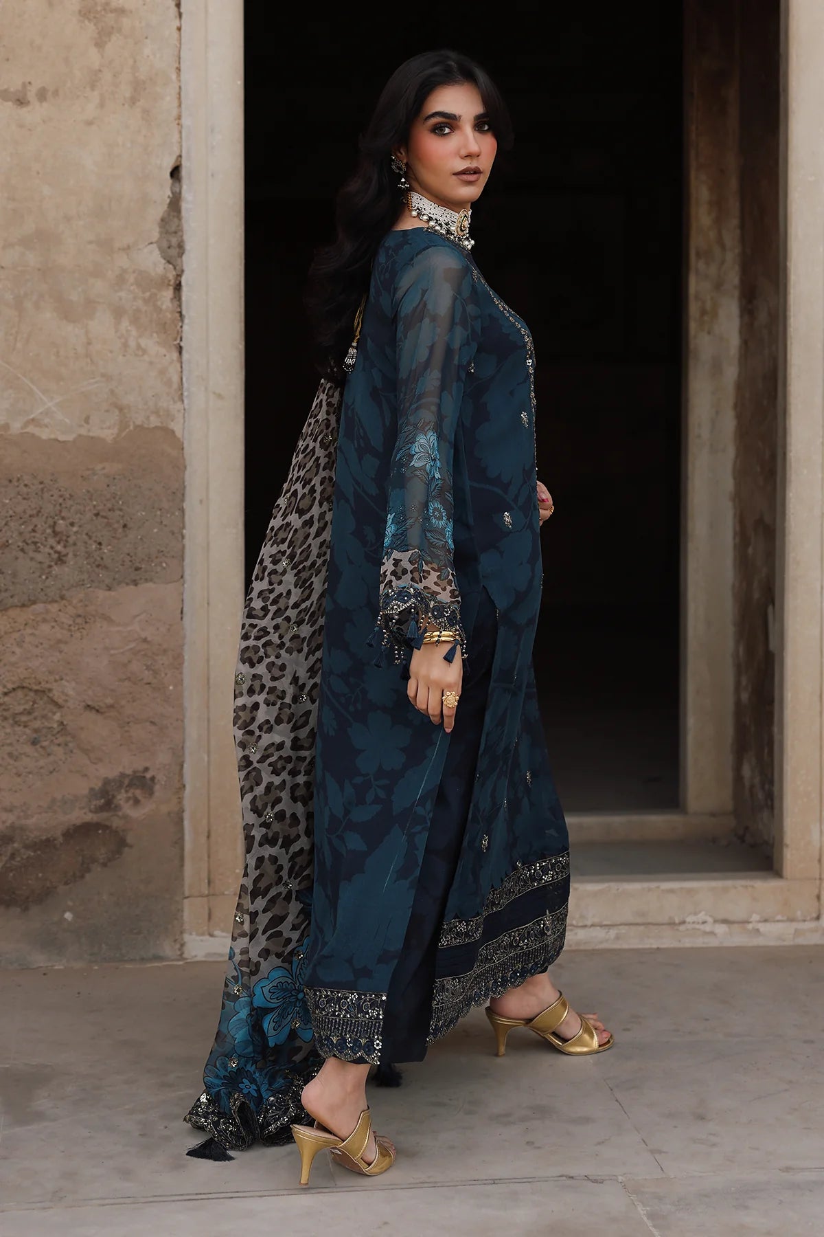 Vasal - Vol 6 Unstitched Luxury Chiffon - VSL25 -43