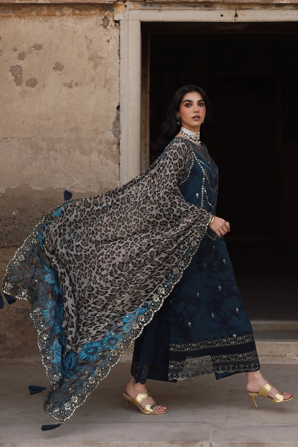 Vasal - Vol 6 Unstitched Luxury Chiffon - VSL25 -43