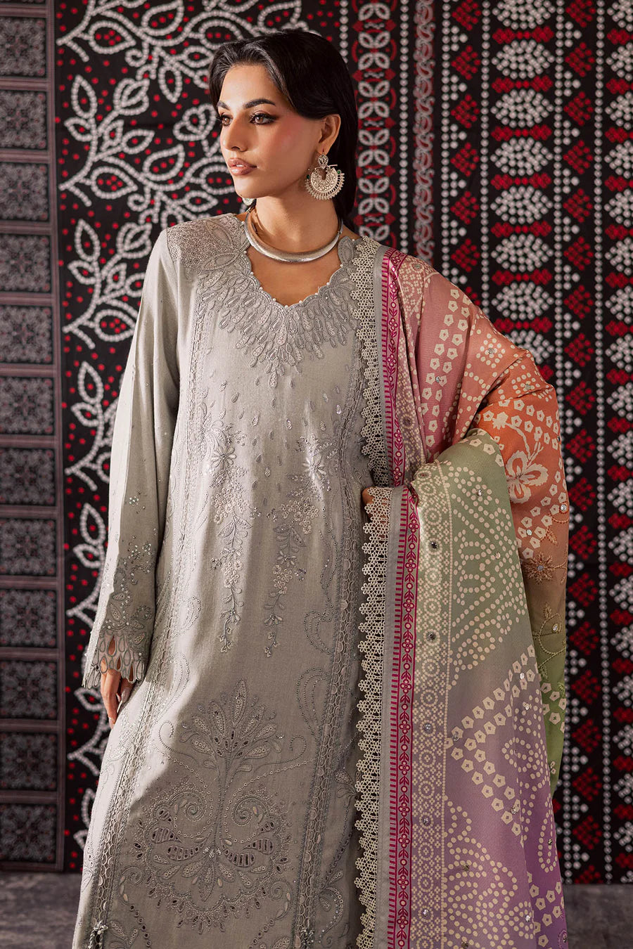 Nureh Bazaar Mukesh Collection Unstitched'25 - NE-207