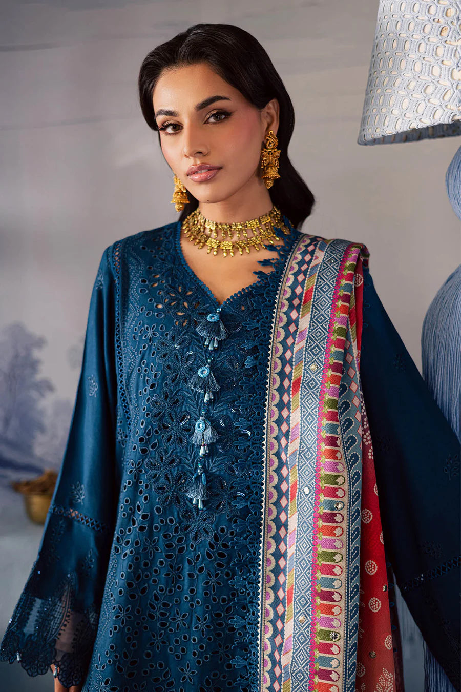 Nureh Bazaar Mukesh Collection Unstitched'25 - NE-206