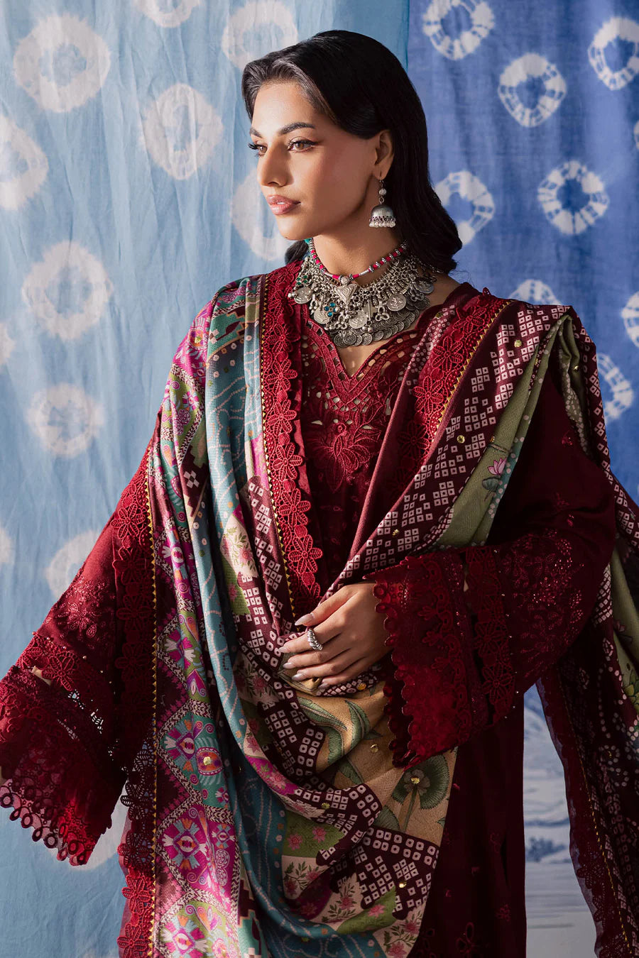 Nureh Bazaar Mukesh Collection Unstitched'25 - NE-204