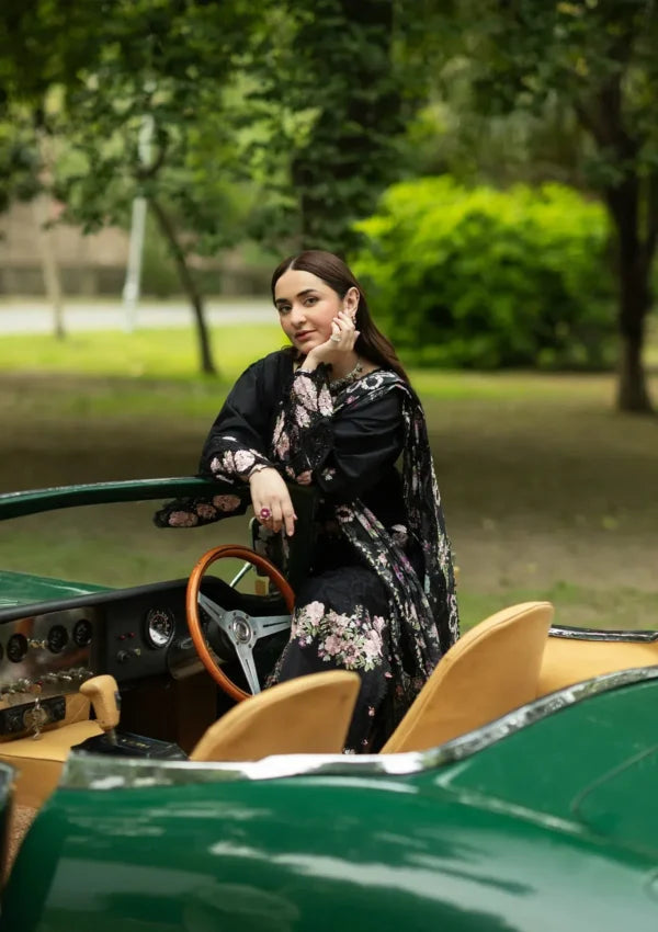 Luxury Lawn Vol 2 2026 | BLACK MASCARA | Elaf