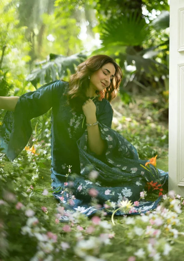 Luxury Lawn Vol 2 2026 | EMERALD FERN | Elaf