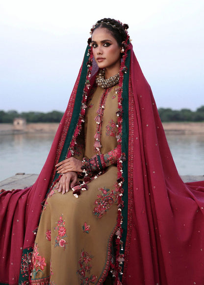 Karandi Unstitched'25 by Hussain Rehar - Rumi