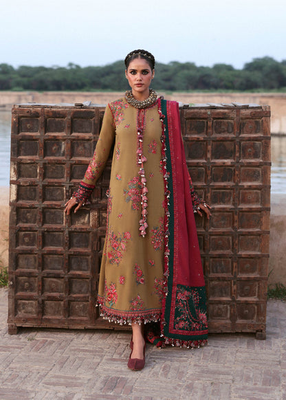 Karandi Unstitched'25 by Hussain Rehar - Rumi
