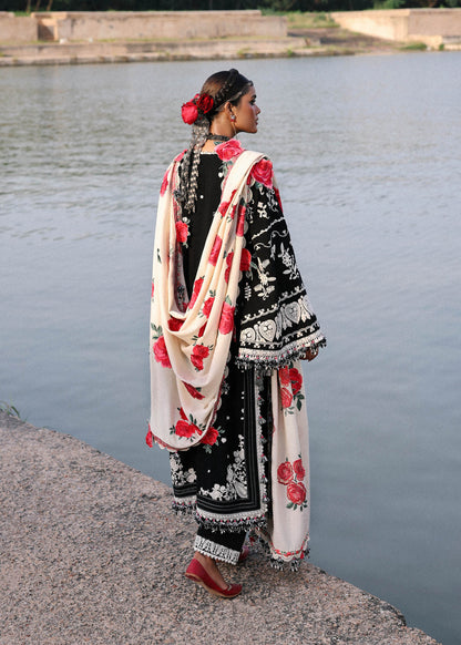Karandi Unstitched'25 by Hussain Rehar - Rose