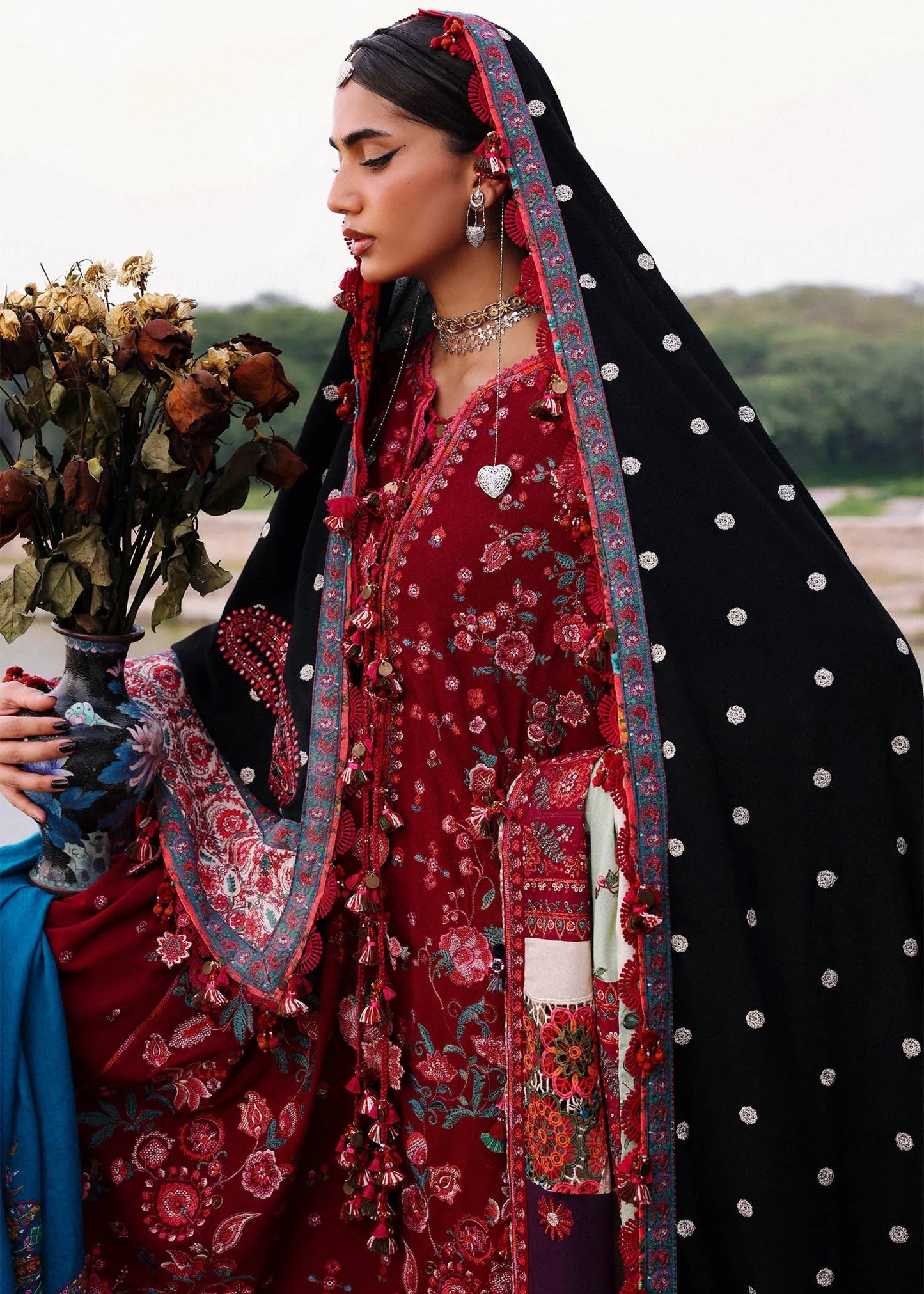 Karandi Unstitched'25 by Hussain Rehar - Pankhurst