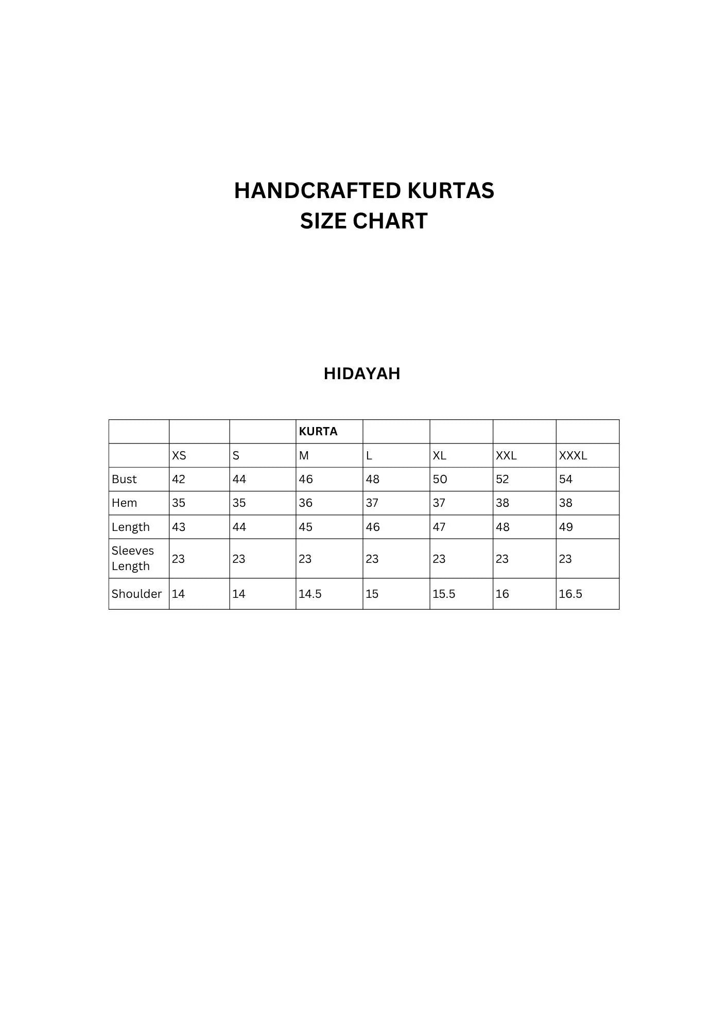 Handcrafted Kurtias - By Binaf Hidayah